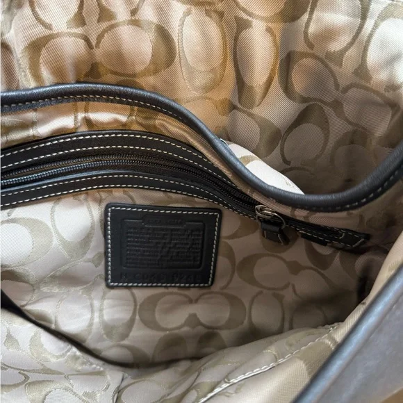Vintage soho Coach Leather Shoulder Bag - Picture 10 of 12